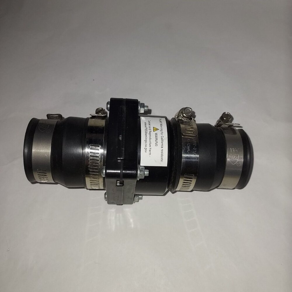 Check Valve 148102 1-1/4" - 1-1/2" Sump with Stainless Steel Bands - Picture 3 of 7